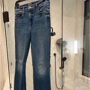 MOTHER The Double Insider Heel Bootcut Jeans, Oppotistes Attract